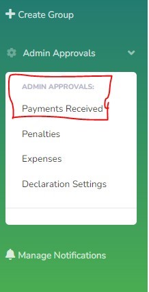 Admin Approvals